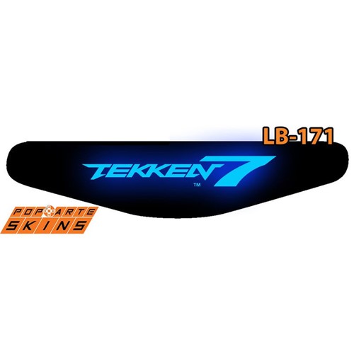 Ps4 Light Bar - Tekken 7 Adesivo Brilhoso