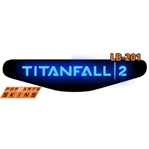 Ps4 Light Bar - Titanfall 2 #a Adesivo Brilhoso