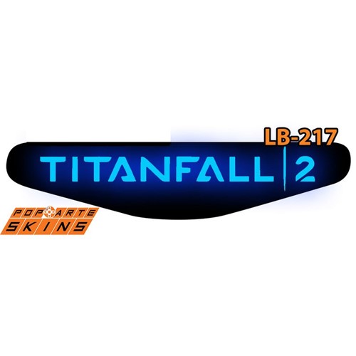Ps4 Light Bar - Titanfall 2 #b Adesivo Brilhoso