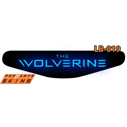 Ps4 Light Bar - Wolverine - X Men Adesivo Brilhoso
