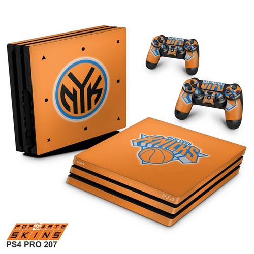 Ps4 Pro Skin - New York Knicks - NBA Adesivo Brilhoso