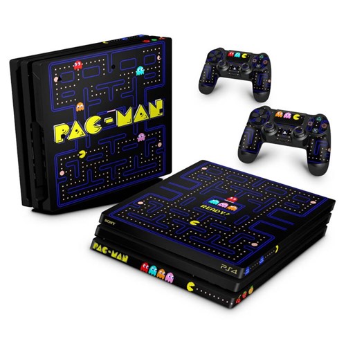PS4 Pro Skin - Pac Man Adesivo Brilhoso
