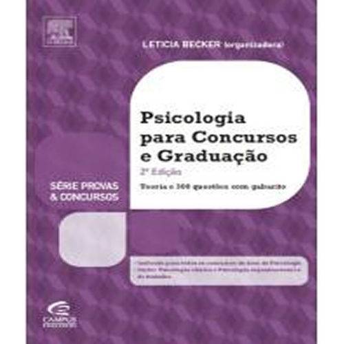 Psicologia para Concursos e Graduacao - 2 Ed