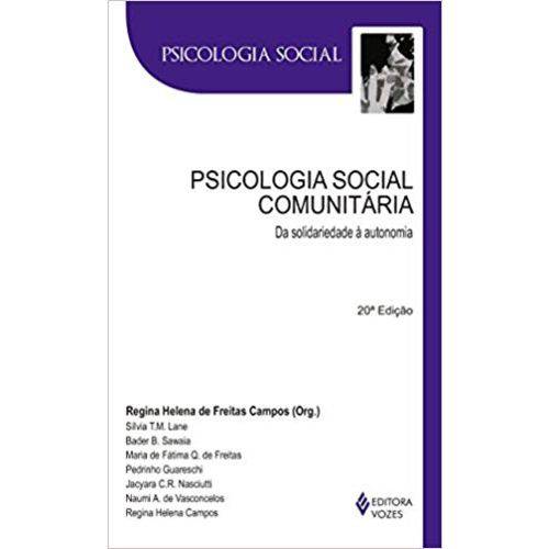 Psicologia Social Comunitária