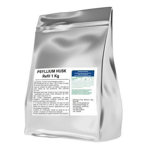Psyllium 1Kg Refil Mais Nutrition