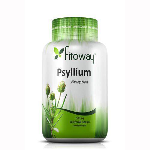 Psyllium 500mg 60 Cápsulas - Fitoway