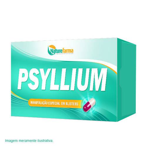 Psyllium 500mg 60 Cápsulas