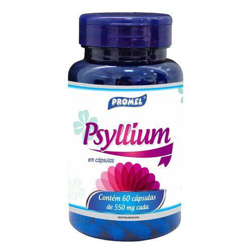 Psyllium 60 Cápsulas 550 Mg