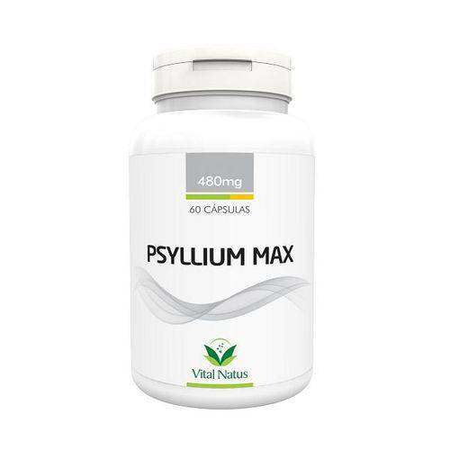 Psyllium Max - 60 Cápsulas 480mg - Vital Natus