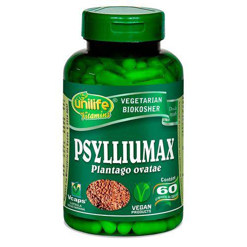 Psylliumax Psyllium 550mg 60 Capsulas