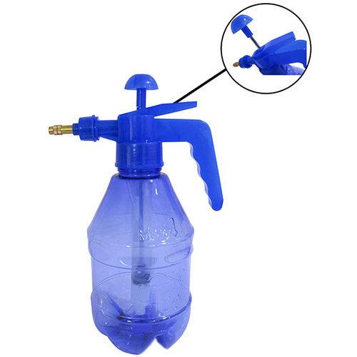 Pulverizador Borrifador de Plastico Azul 1250ml