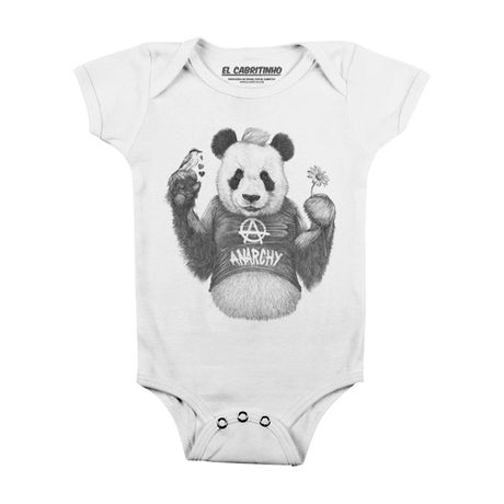 Punk Panda - Body Infantil