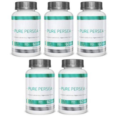 Pure Persea - Original - Óleo de Abacate 100% - Emagrecedor - 05 Potes