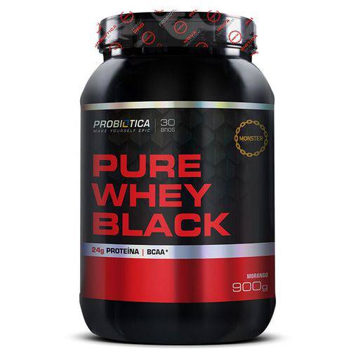 Pure Whey Black 900grs - Probiótica