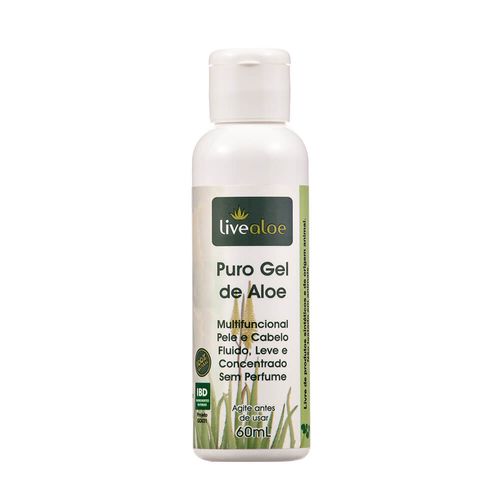 Puro Gel Multifuncional Natural de Aloe 60ml – Livealoe