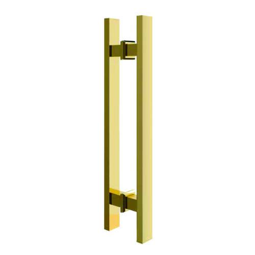 Puxador para Porta em Aço Inox Dourado 600mm Go5160 Linha Gold - Ducon Metais