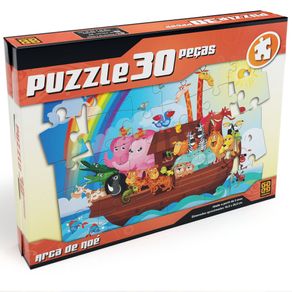 Puzzle 30 Peças Arca de Noé