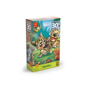 Puzzle 30 Peças Tigrinho