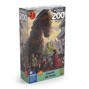 Puzzle 200 Peças Cavalo de Troia