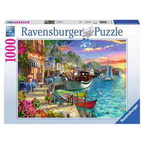Puzzle 1000 Peças Grécia Grandiosa - Ravensburger - Importado