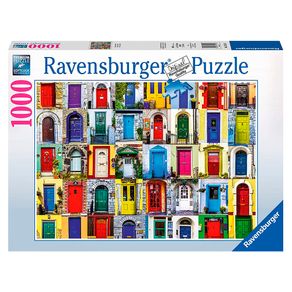 Puzzle 1000 Peças Portas do Mundo - Ravensburger - Importado