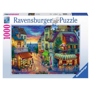 Puzzle 1000 Peças uma Noite em Paris - Ravensburger - Importado
