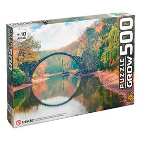 Puzzle 500 Peças Ponte Espelhada