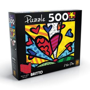 Puzzle 500 Peças Romero Britto - a New Day