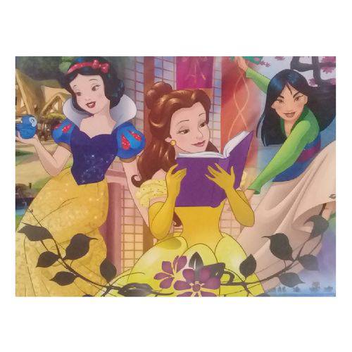 Puzzle 60 Peças Princesa Disney - Grow