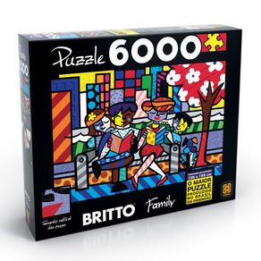 Puzzle 6000 Peças Romero Britto - Family