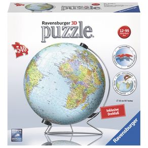 Puzzle 3D Globo Terrestre - Ravensburger - Importado