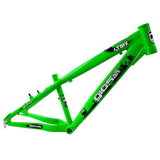 Quadro 4 Trix de Bike Wheeling Gios Verde Horizontal