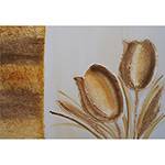 Quadro Abstrato Tulipa Acrílico S/ Painel 70x100 - Uniart
