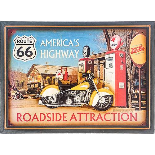 Quadro Americas Highway 39x54x3cm - Oldway
