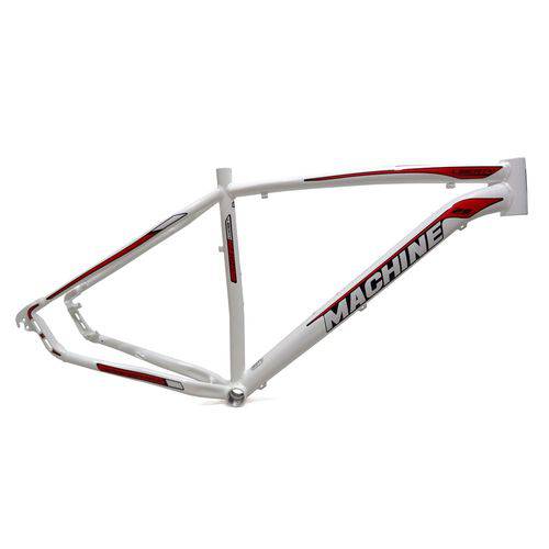 Quadro Bicicleta 29" Liberty Branco/vermelho