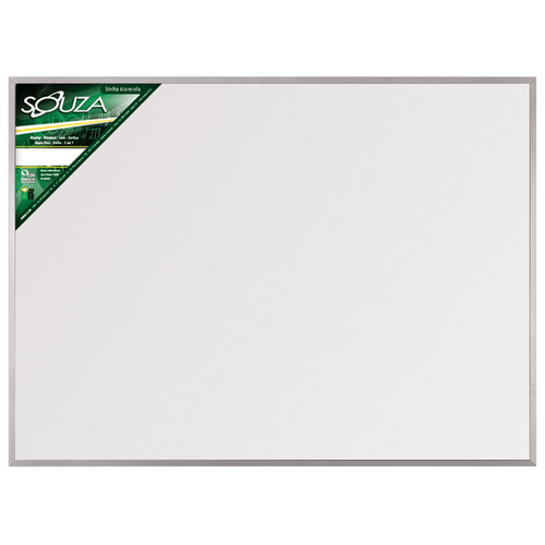 Quadro Branco Standard Alumínio 90x60cm - Souza 1023548