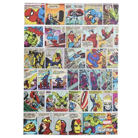 Quadro Canvas História em Quadrinhos Comics Color