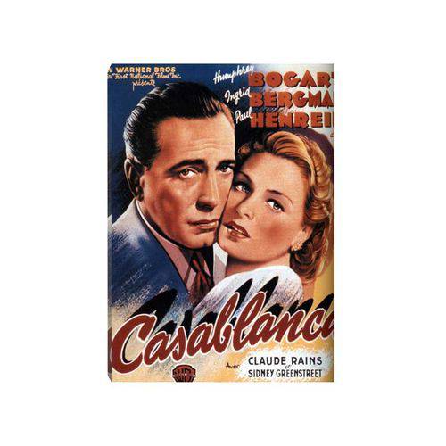 Quadro de Filmes e Series Casablanca 65x45cm