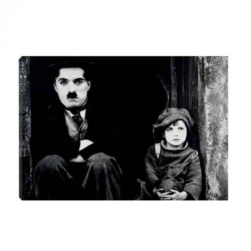 Quadro de Filmes e Series Charles Chaplin o Garoto 65x45cm