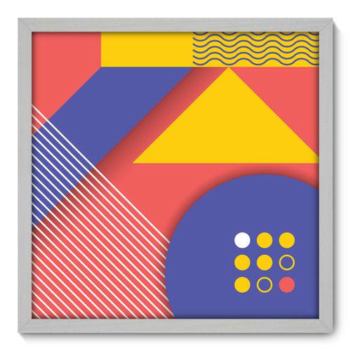 Quadro Decorativo - Abstrato - 50cm X 50cm - 062qnacb