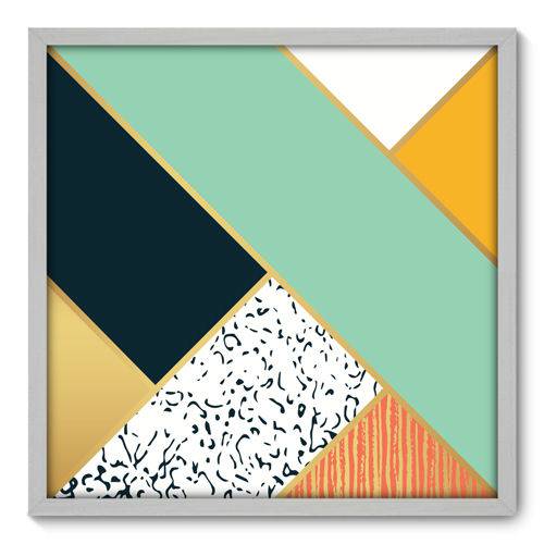 Quadro Decorativo - Abstrato - 70cm X 70cm - 187qnadb