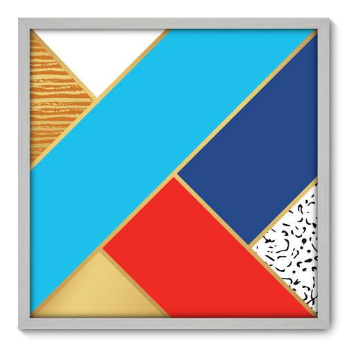 Quadro Decorativo - Abstrato - 70cm X 70cm - 189qnadb