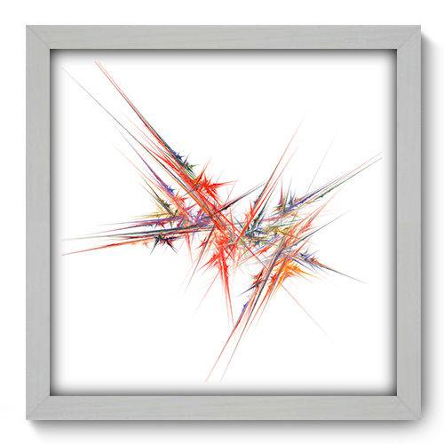 Quadro Decorativo - Abstrato - 33cm X 33cm - 043qnabb