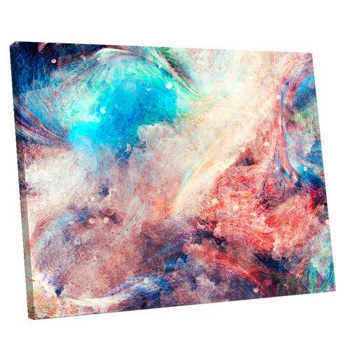 Quadro Decorativo Abstrato Constelação 60x90cm Tela Canvas