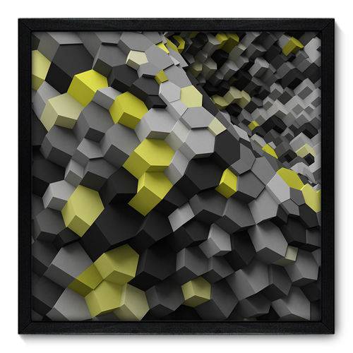 Quadro Decorativo - Abstrato - N7018 - 50cm X 50cm