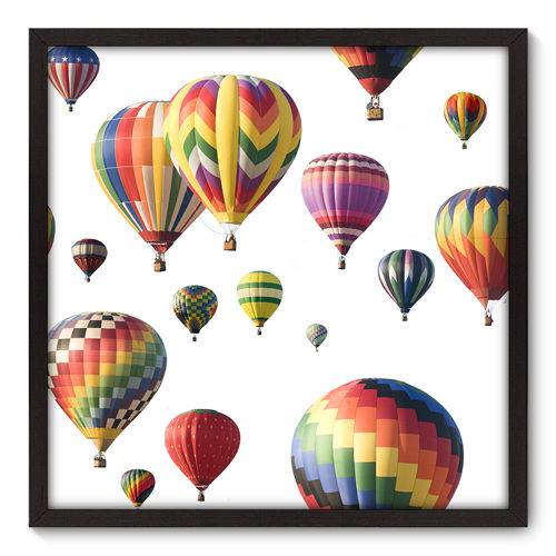 Quadro Decorativo - Balões - 70cm X 70cm - 020qnddp
