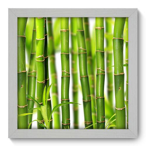 Quadro Decorativo - Bambu - 22cm X 22cm - 009qndab