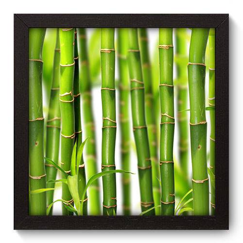 Quadro Decorativo - Bambu - 22cm X 22cm - 009qndap