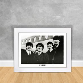 Quadro Decorativo Beatles Quadro Personalidade 204 Branca