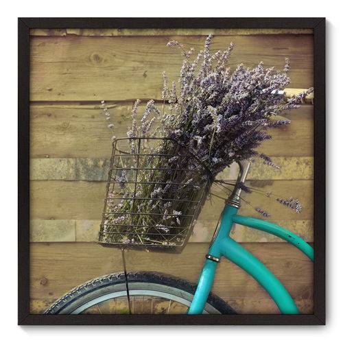 Quadro Decorativo - Bicicleta - 70cm X 70cm - 047qnddp